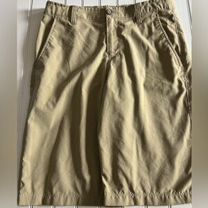 UNDER ARMOUR youth size large loose fitting shorts with adjustable waist